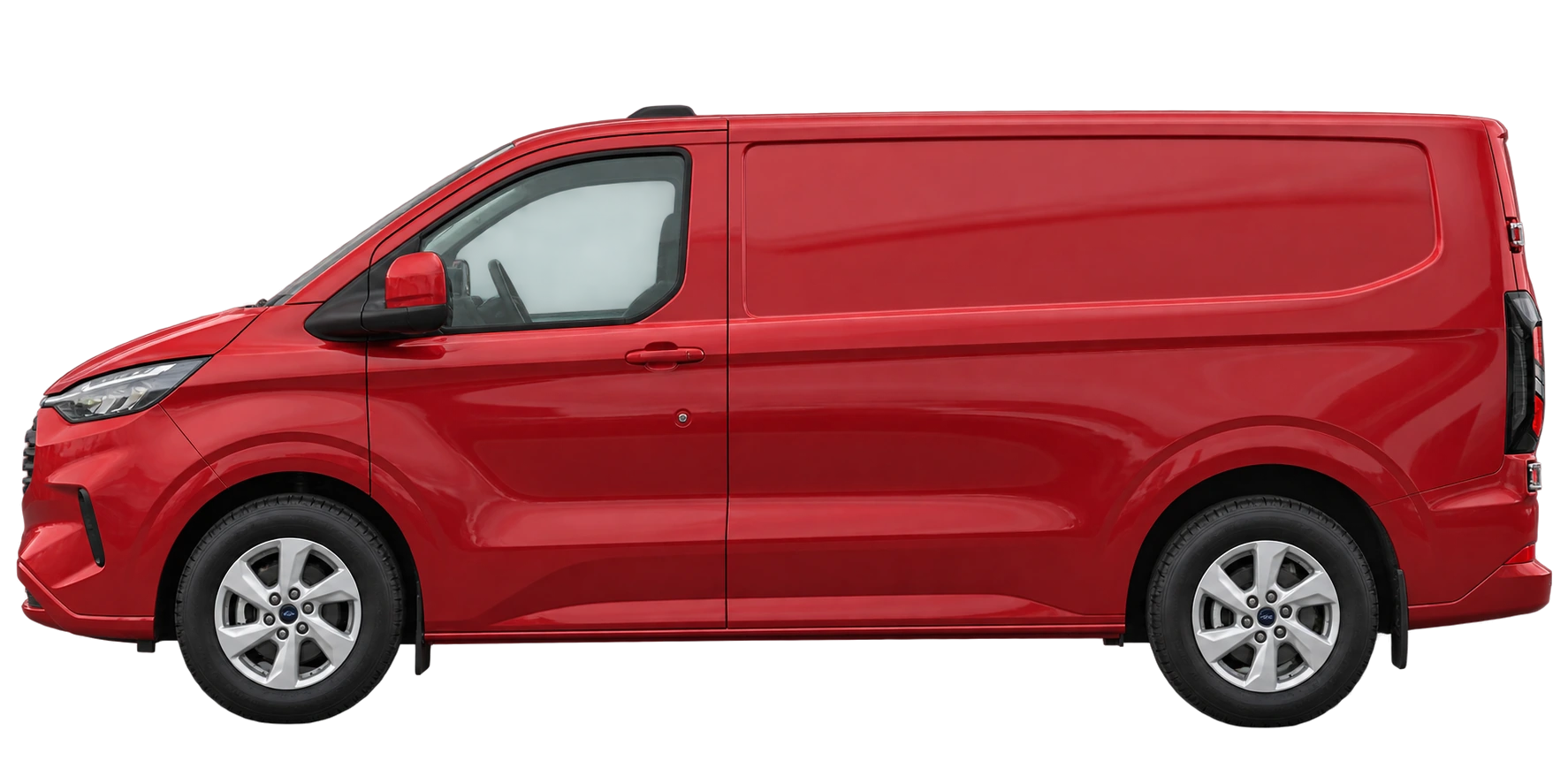 Ford Transit Custom, side profile